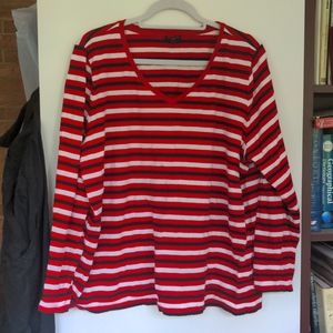 Long sleeve plus Talbot's shirt, 2x